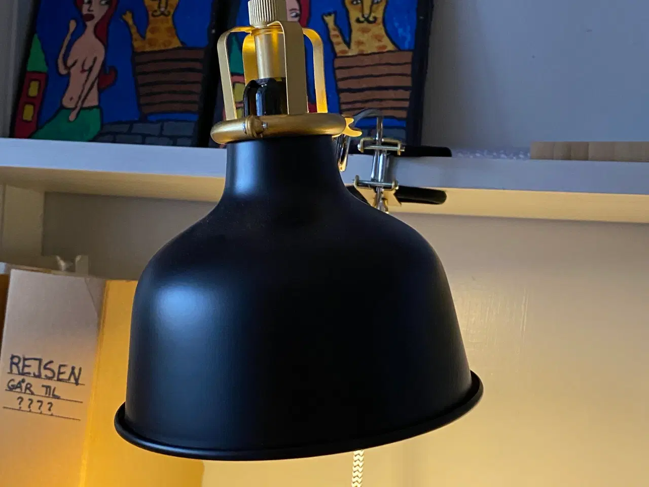 Billede 2 - Læse / senge lampe IKEA