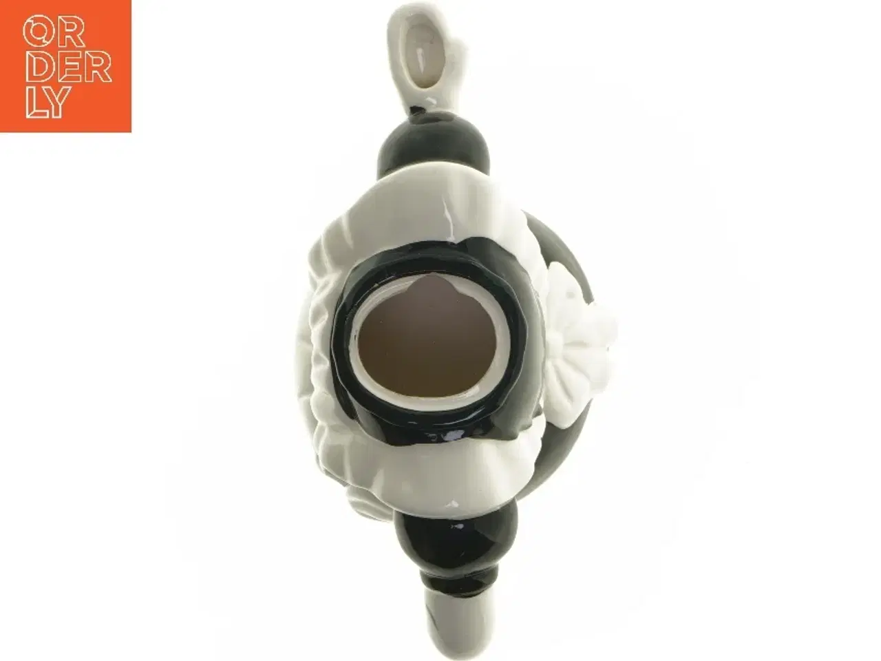 Billede 6 - Keramisk vase i form af tjenestepige (str. 13x12x24 cm)