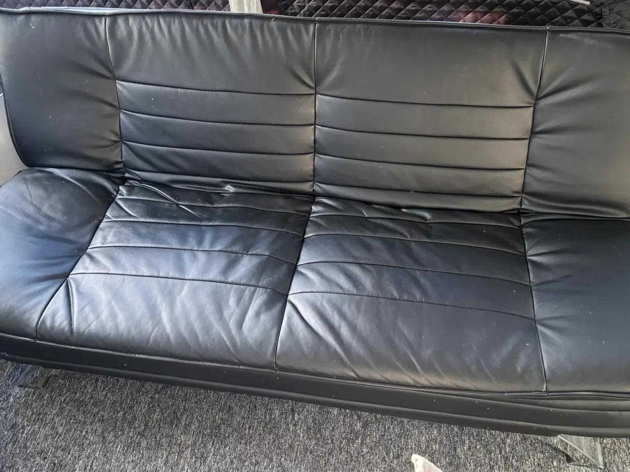 Billede 8 - Sovesofa læderlook