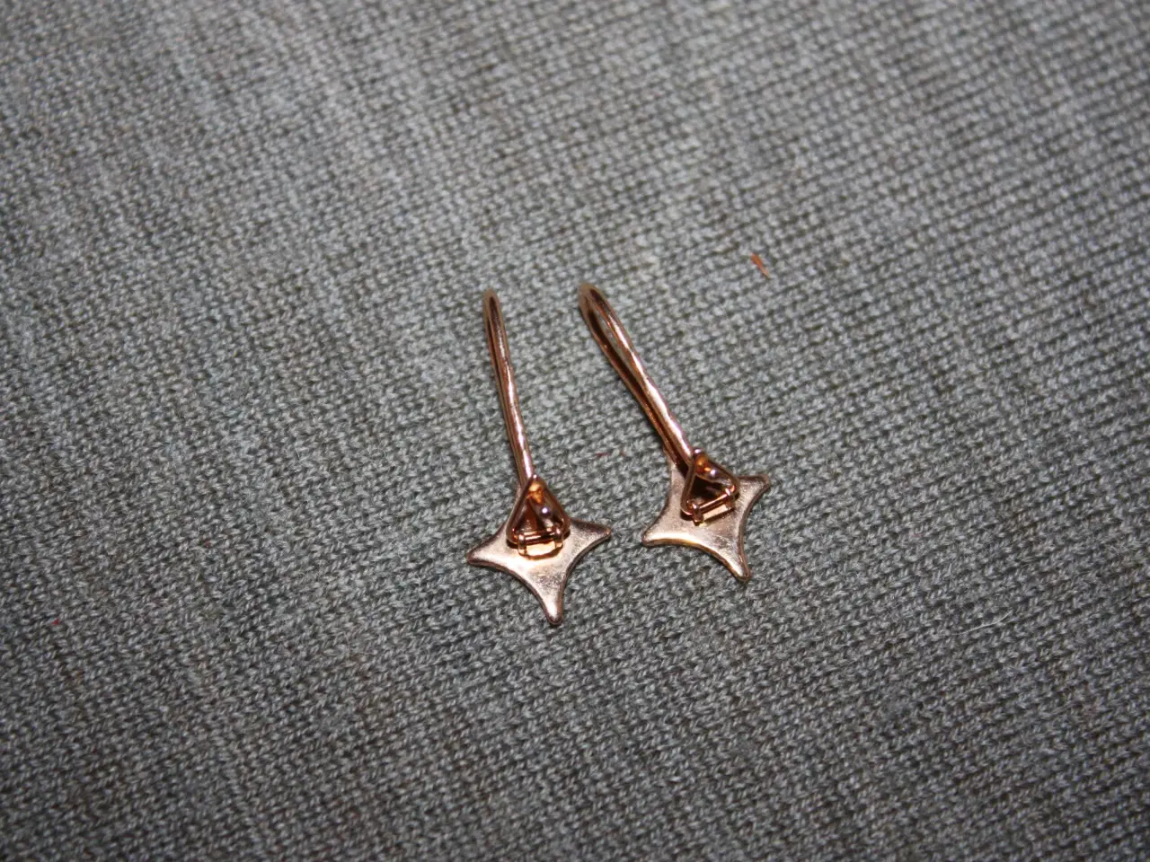 Billede 6 - Øreringe russisk guld 583' vægt 2,1 g