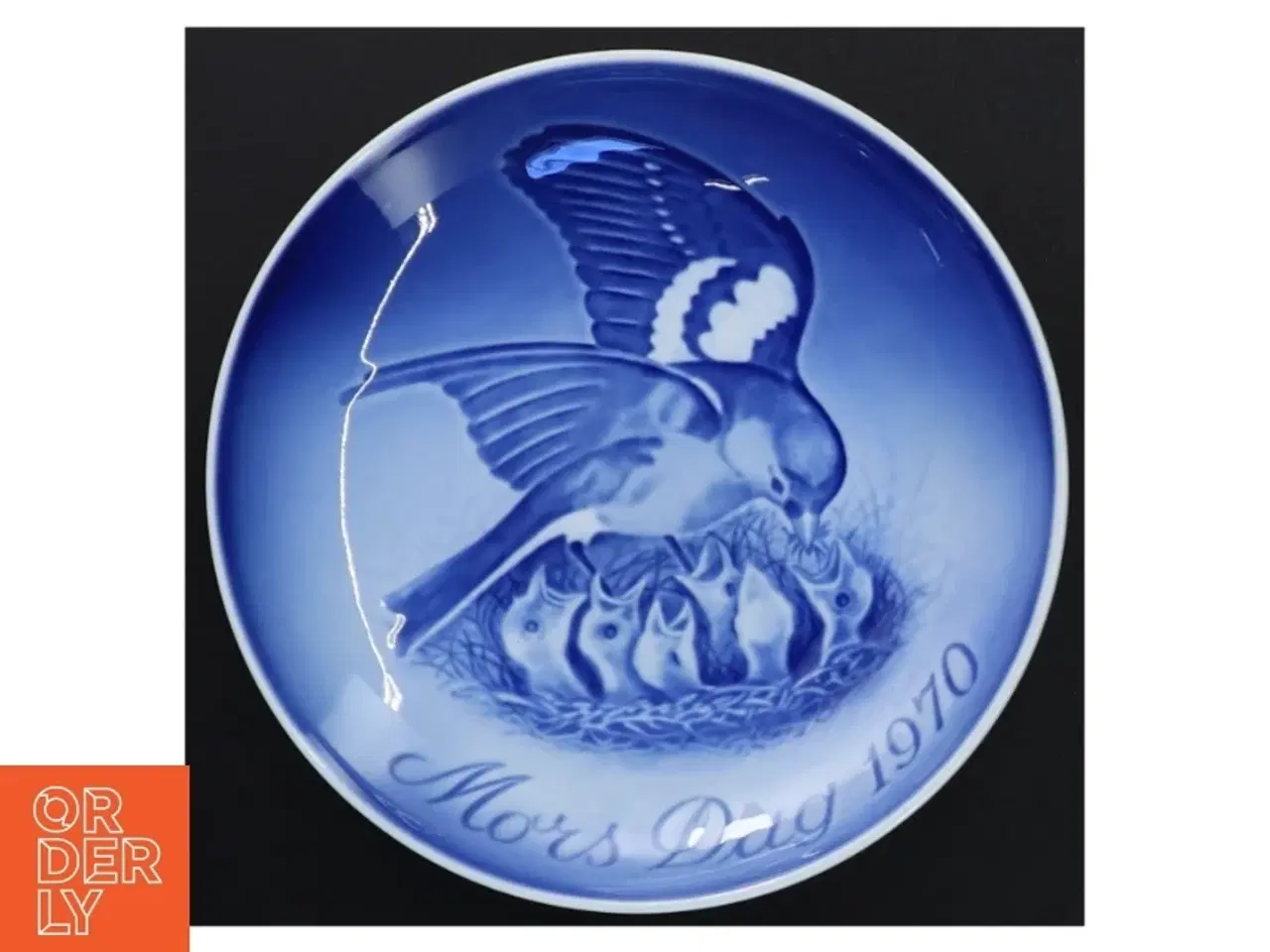 Billede 1 - Mors dags tallerken 1970 fra B&G (str. Ø 15 cm)