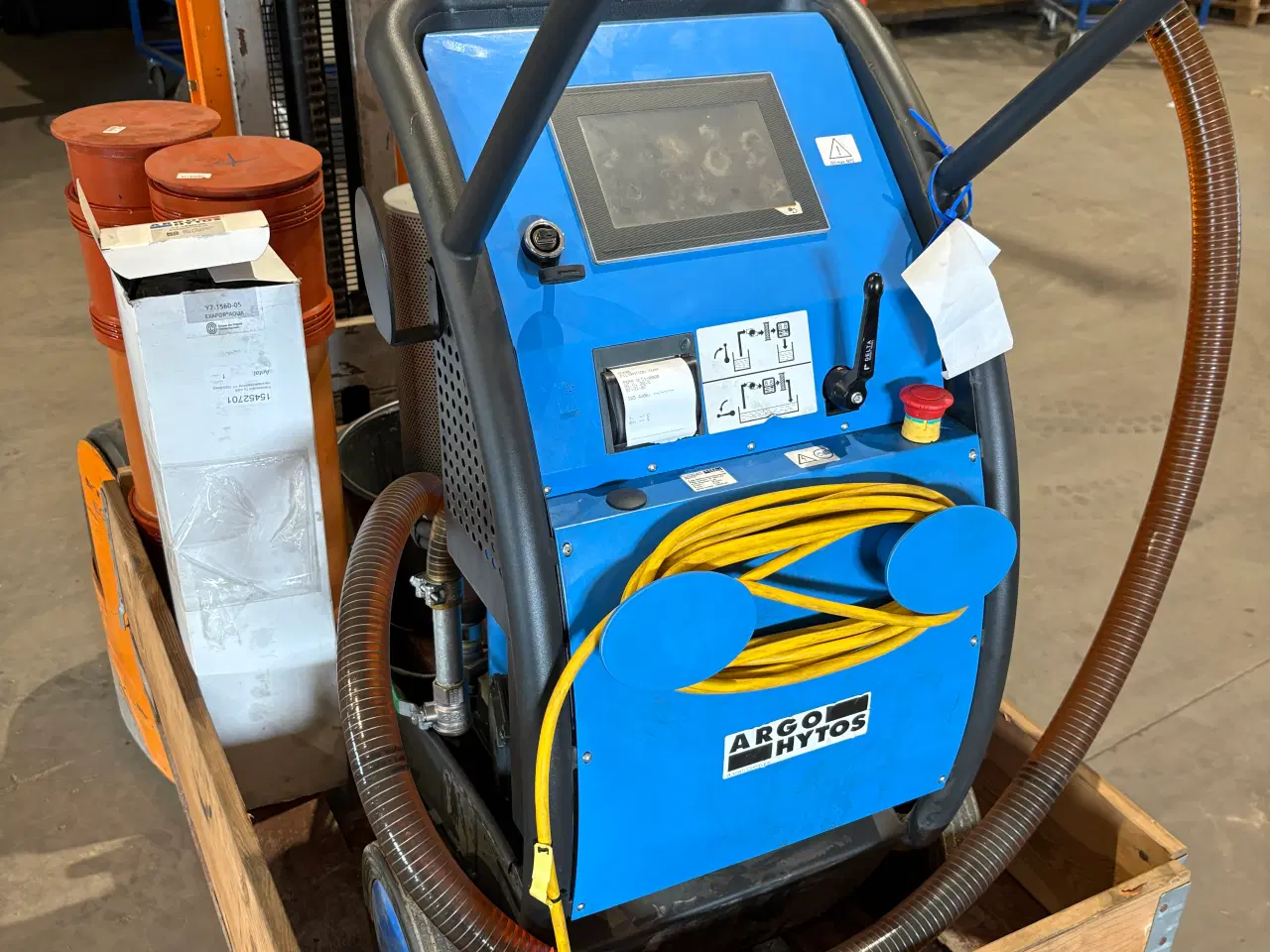 Billede 1 - Mobil filter- og pumpeenhed til hydraulikolie sælg