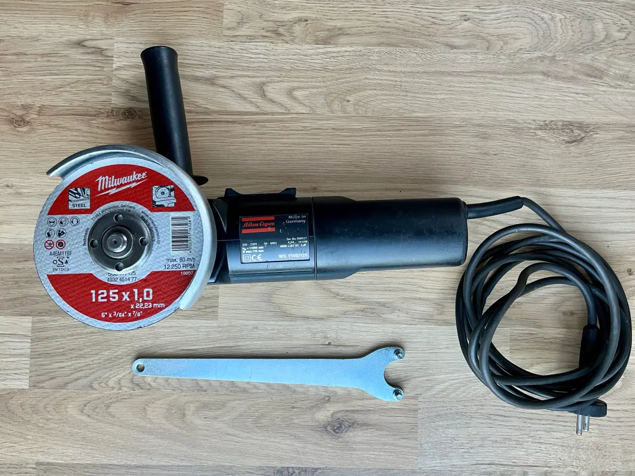 Billede 1 - Kvalitets vinkelsliber 1000w