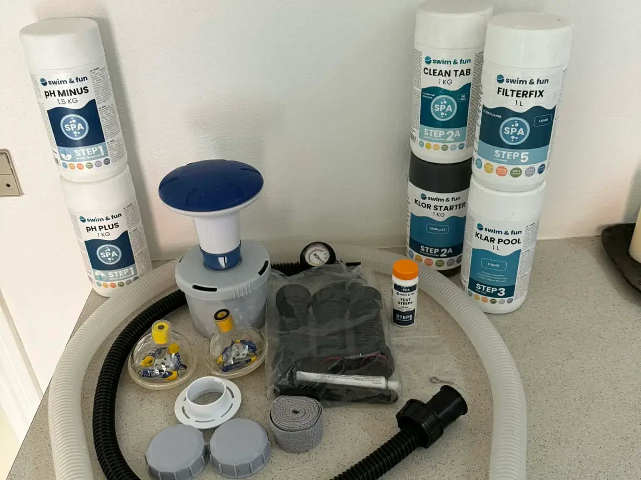 Billede 4 - Avenli stor oppustelig spa med bobler