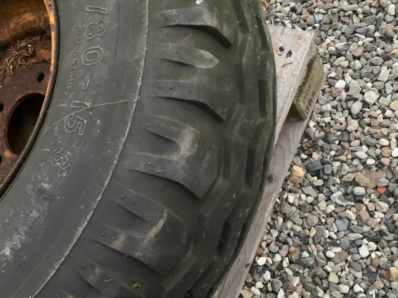 Billede 2 - Komplethjul, landbrugshjul 11,5/80-15