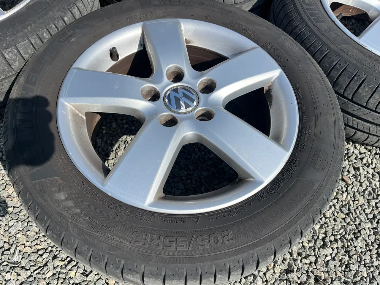 Billede 2 - Originale VW alufælge (ET50) med Michelin Energy