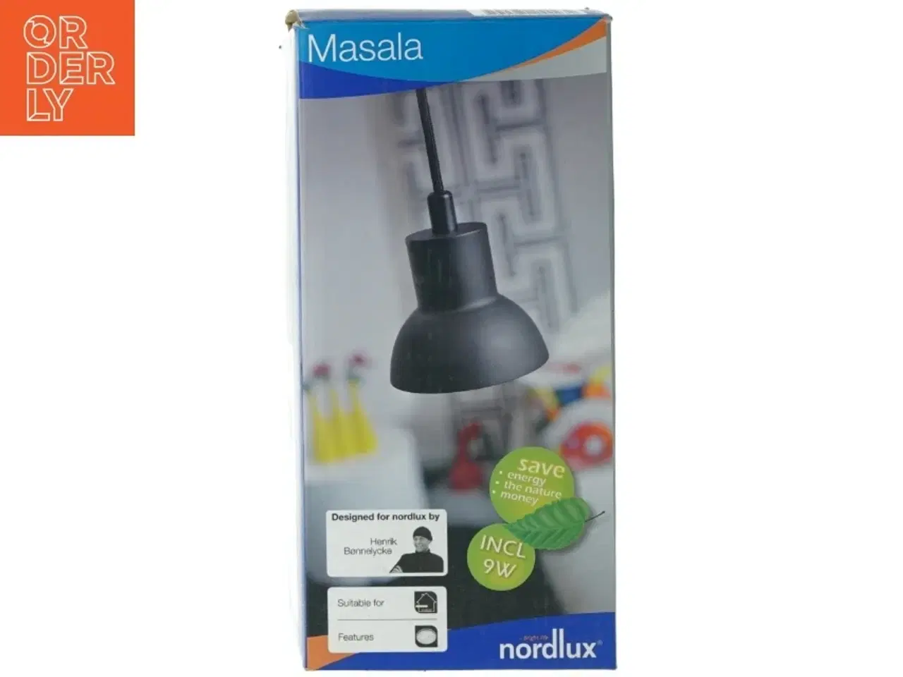 Billede 1 - Masala lampe fra Nordlux (str. 10,2 x 11,7 cm)