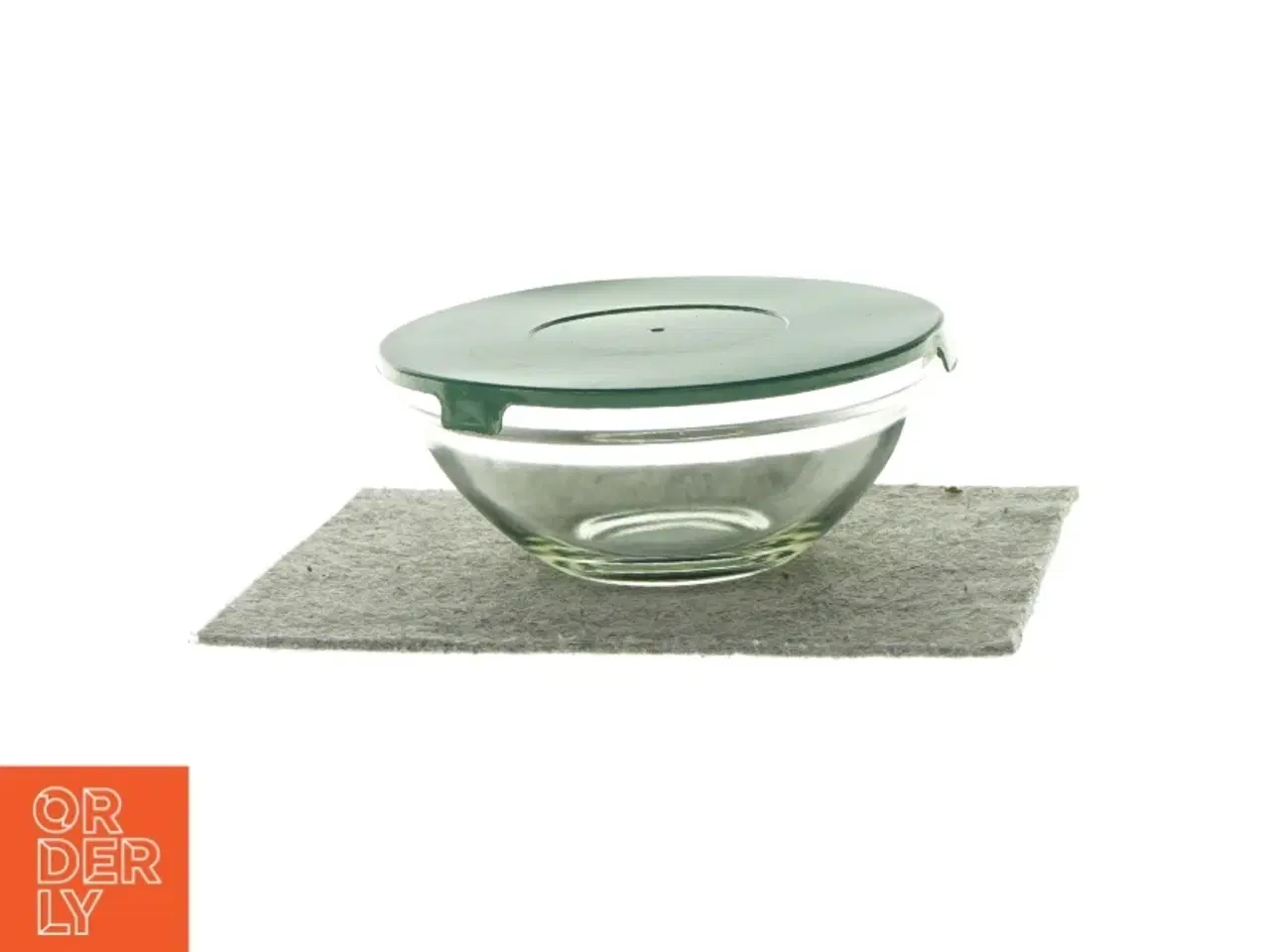 Billede 1 - Glasskål (str. 8 x 18cm)