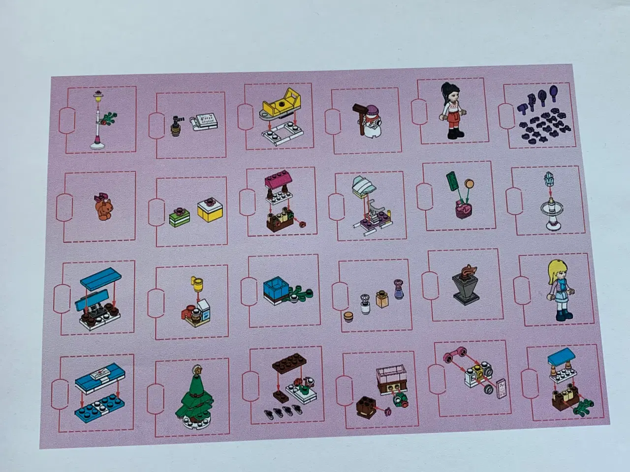 Billede 3 - Lego Friends 41016 julekalender 