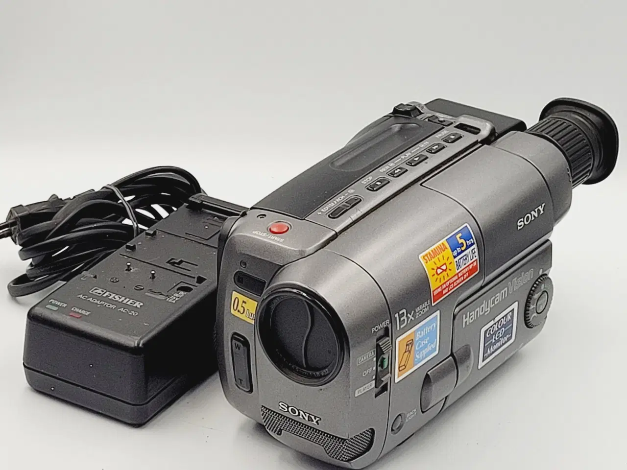 Billede 1 - ⭐️: Videokamera - Sony Handycam Vision (Video 8) –