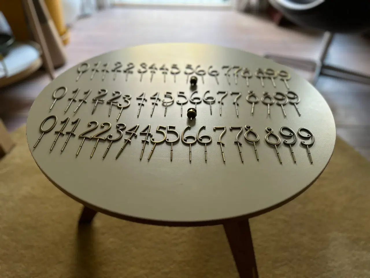 Billede 3 - Elegante bronze-tal til festlige anledninger