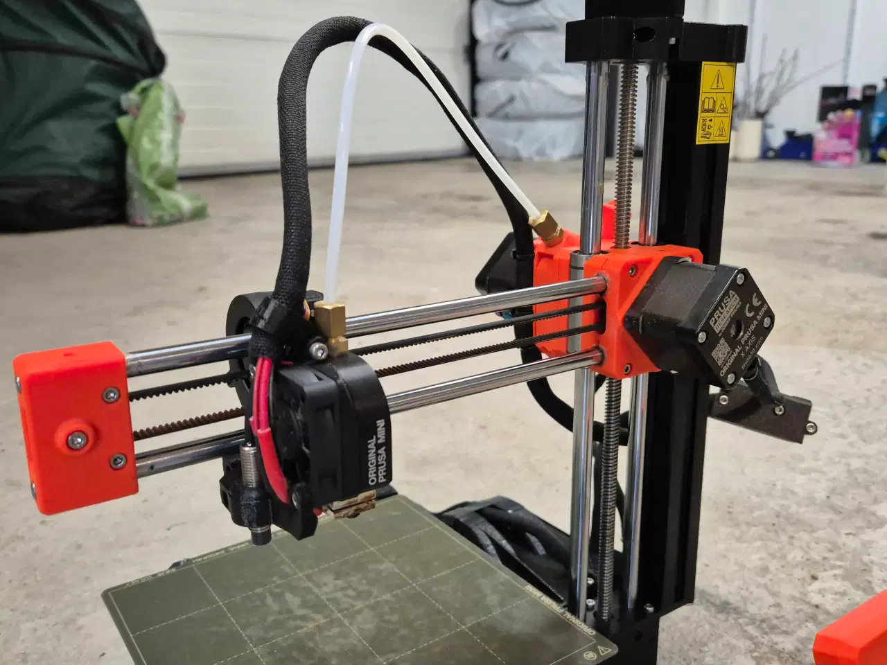 Billede 9 - Prusa Mini+ 3D printer i super stand med kabinet &