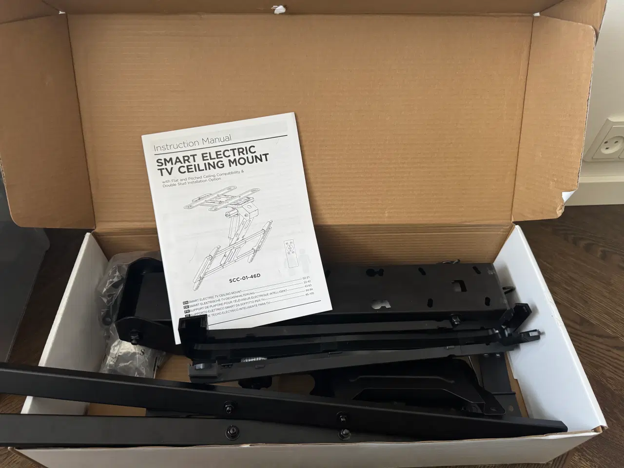 Billede 1 - Fjernbetjent vippebeslag til tv (37 - 75")