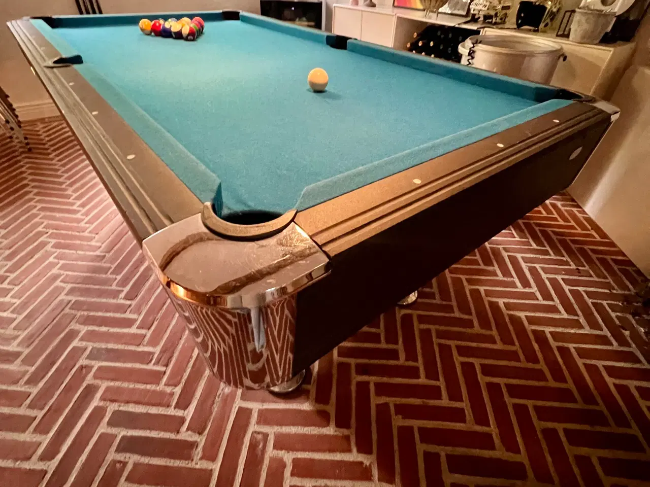 Billede 2 - Poolbord inkl. tilbehør