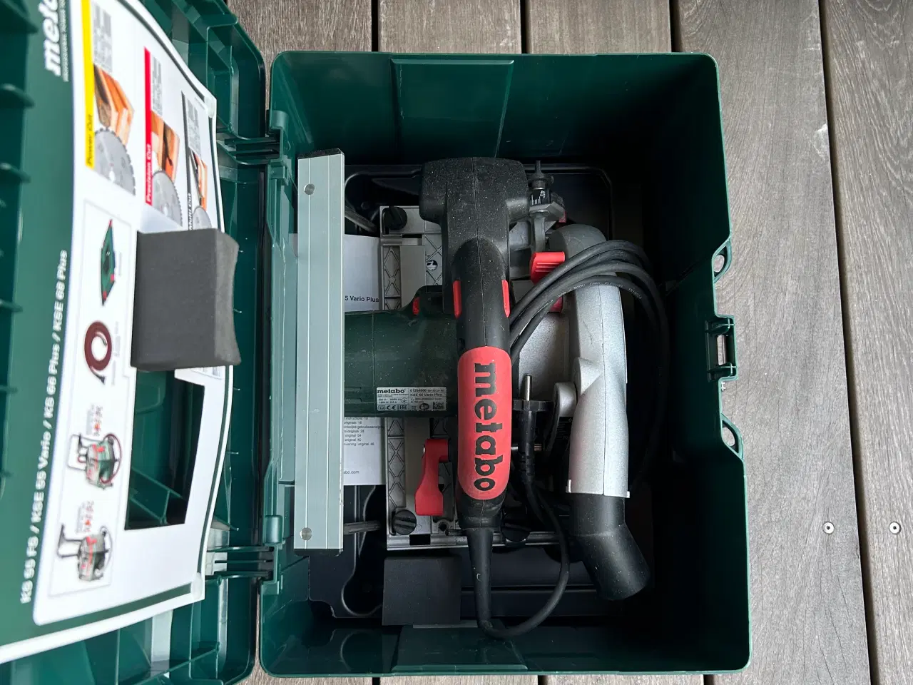 Billede 2 - METABO dyk/rundsav KSE 55 VARIO PLUS