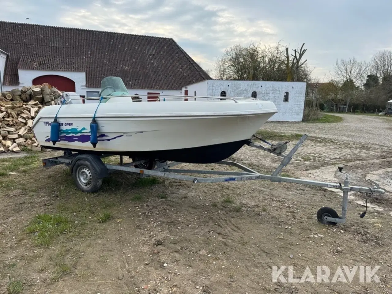 Billede 2 - Båd og bådtrailer Fisher 435 Open