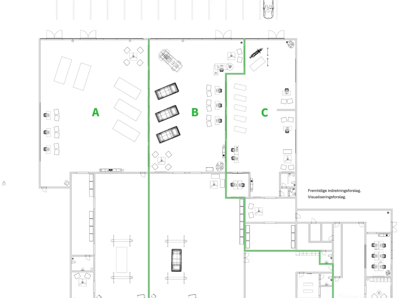 Billede 12 - Flot showroom/detail på trafikeret indfaldsvej