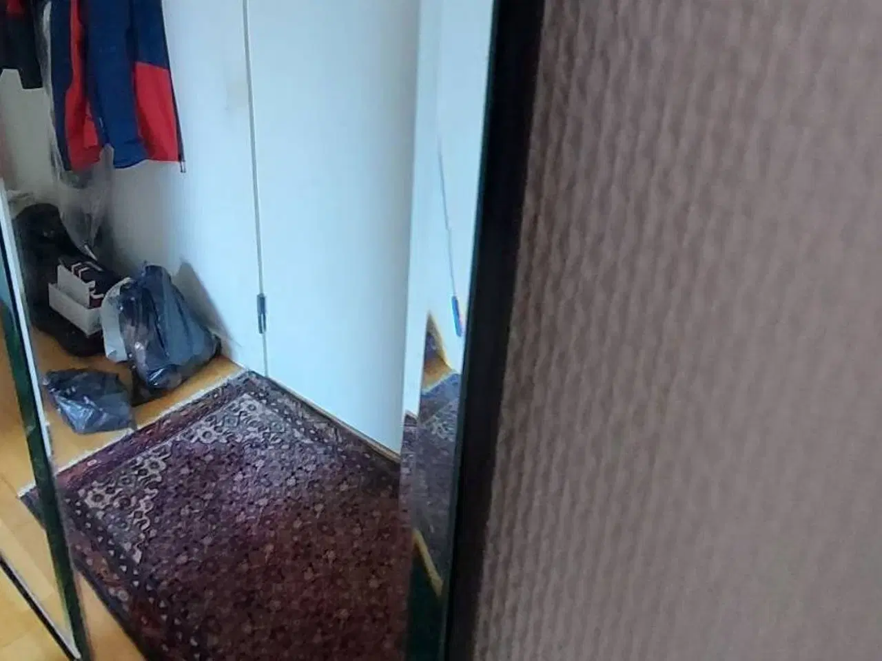 Billede 1 - Spejl vægspejl med kvadratiske felter cm 80x140