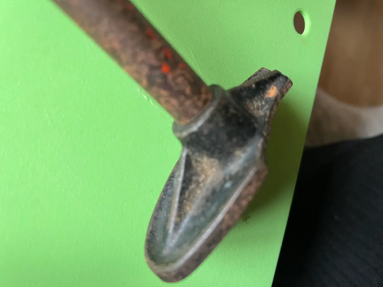 Billede 6 - Håndboremaskine, “antik”. Giv bud.