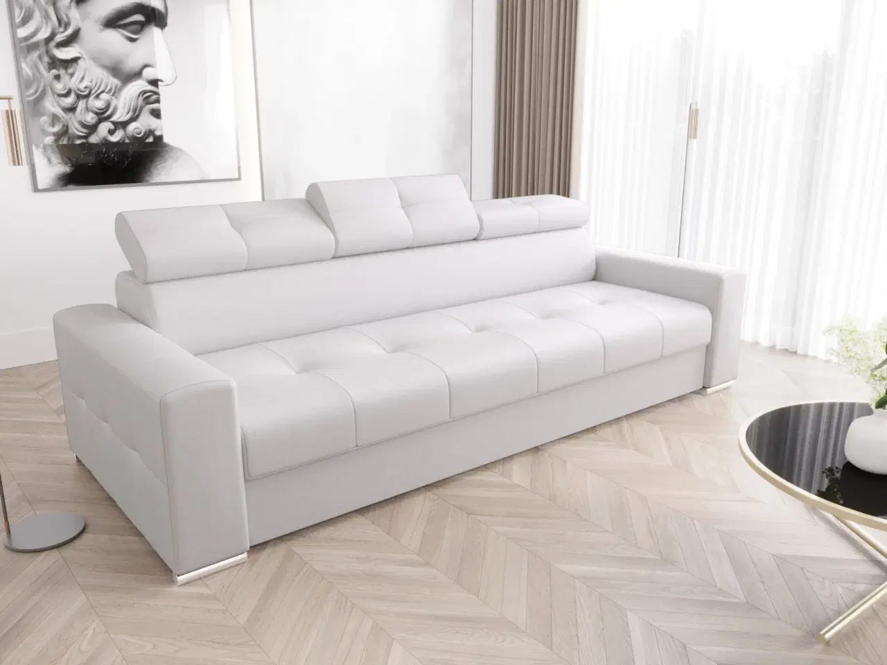 Billede 4 - MARGOT III TRE-PER. SOFA 273 CM