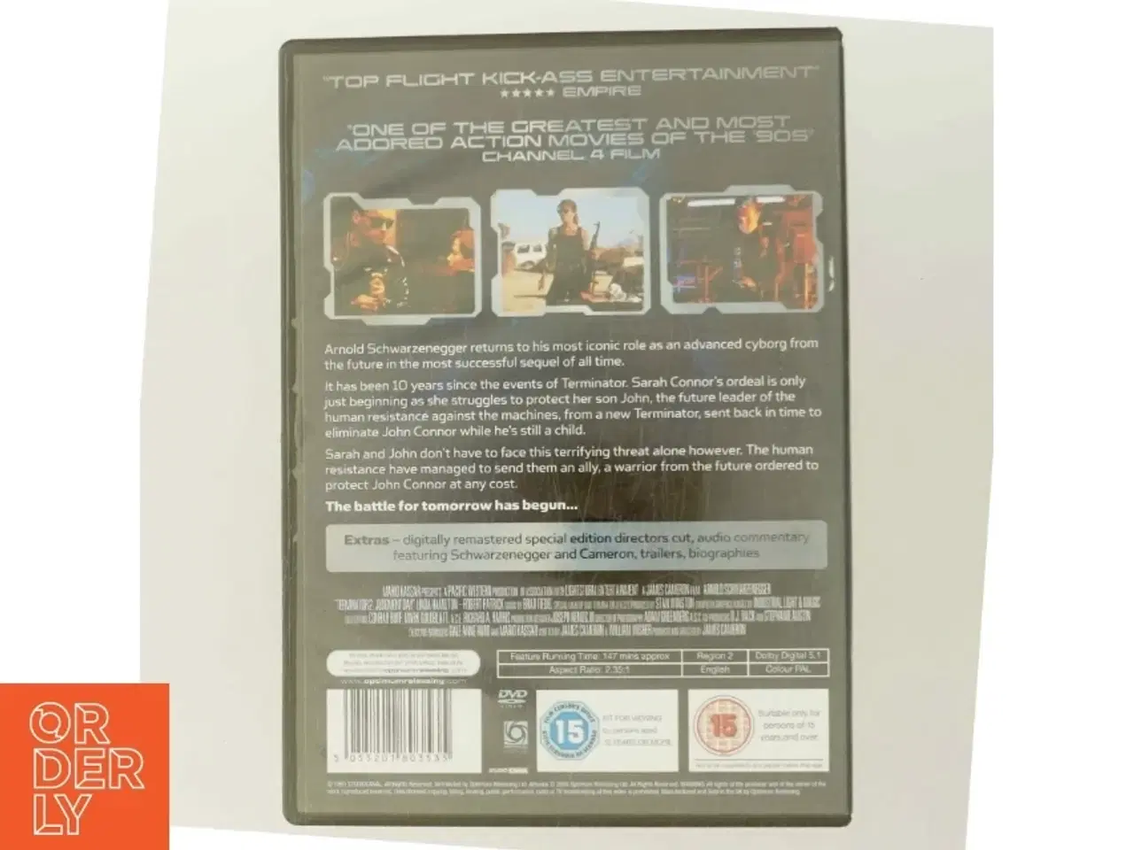 Billede 3 - Terminator 2 - Judgment Day med Arnold Schwarzenegger (DVD)