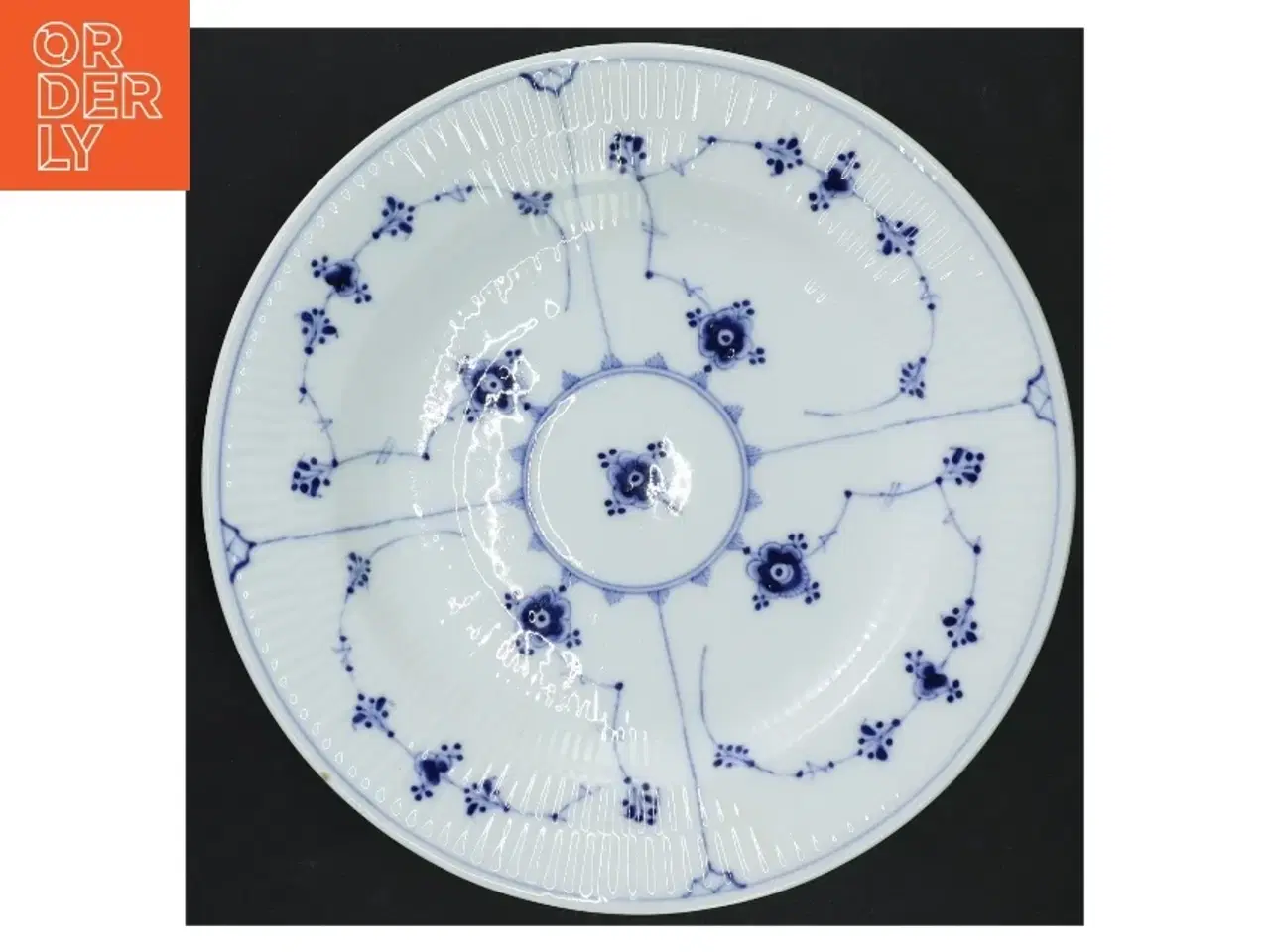 Billede 1 - Musselmalet tallerken fra Royal Copenhagen (str. Ø 25 cm)