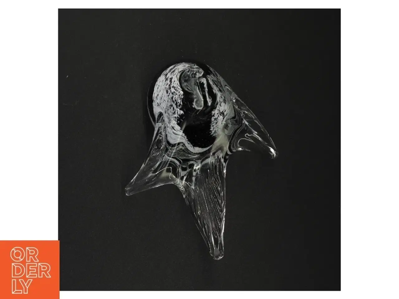 Billede 3 - Håndlavet Glasfugl skulptur (str. 16 xn 14 cm)