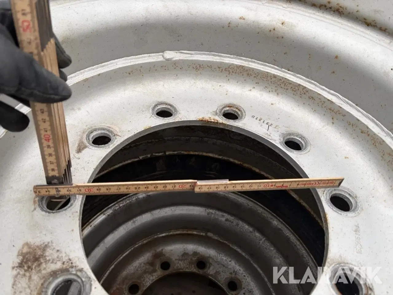 Billede 8 - Entreprenørhjul MRL 560/60R22.5 10 huls fælg