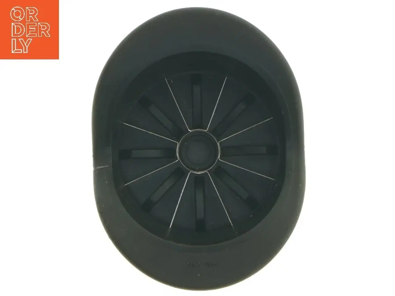 Billede 1 - Sort æbledeler  (str. Ø 15x Ø11 cm)