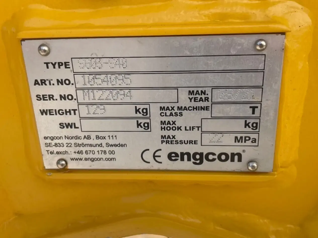 Billede 5 - Engcon SG03 Sortergrab