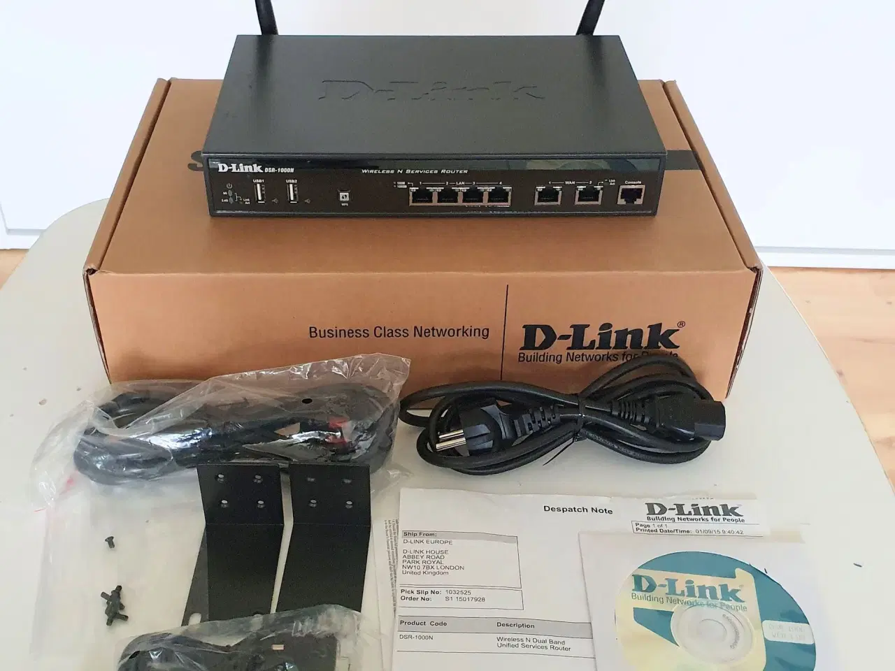 Billede 1 - D-Link DSR-1000N WiFi router