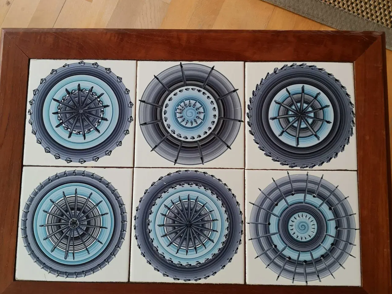 Billede 4 - Retro teak indskudsborde ned kakler