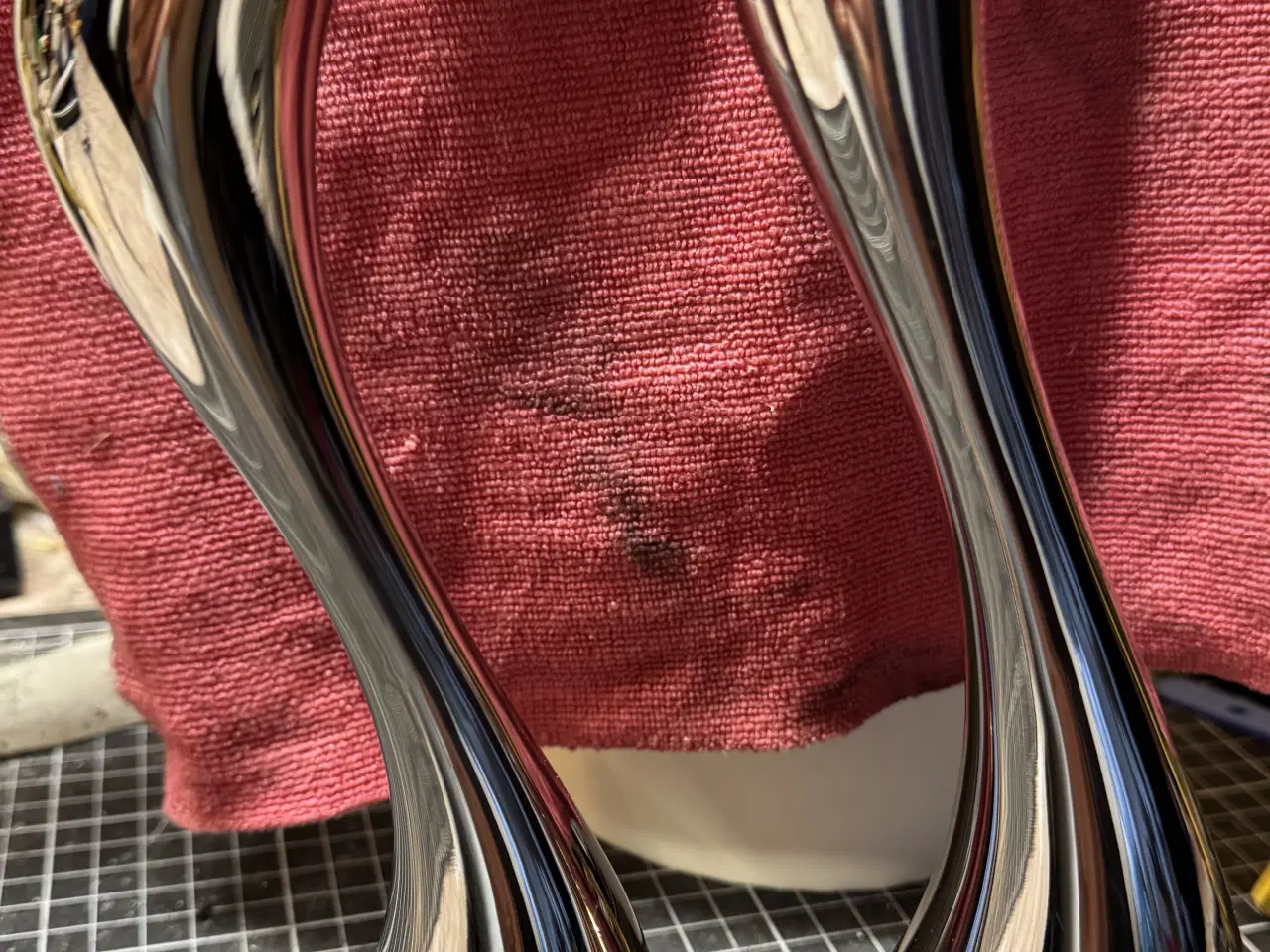 Billede 1 - 2 stk Georg Jensens cobra lysestager 20 og 24 cm.