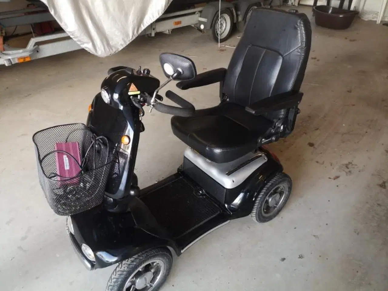 Billede 5 - El scooter med kaptajnsæde