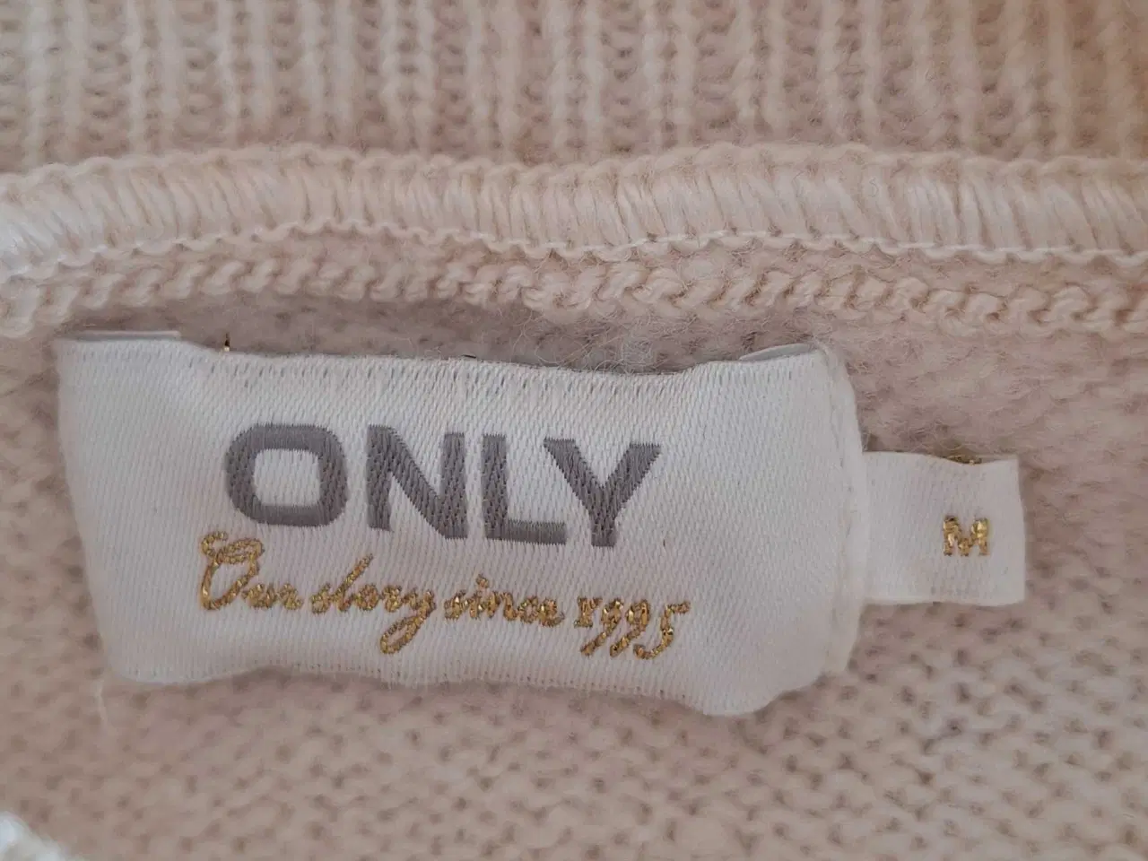 Billede 3 - ONLY lang strik vest str. M