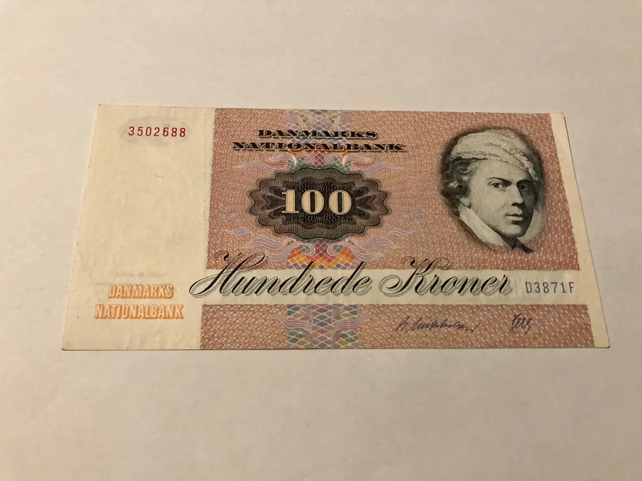 Billede 1 - 100 Kroner D3 1987