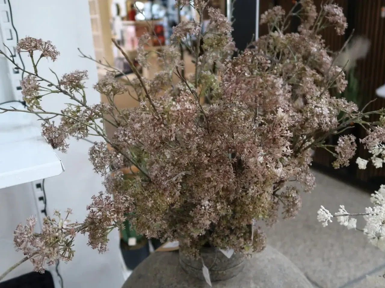 Billede 2 - Krukke Corvo Terracotta med div. Kunstige blomster