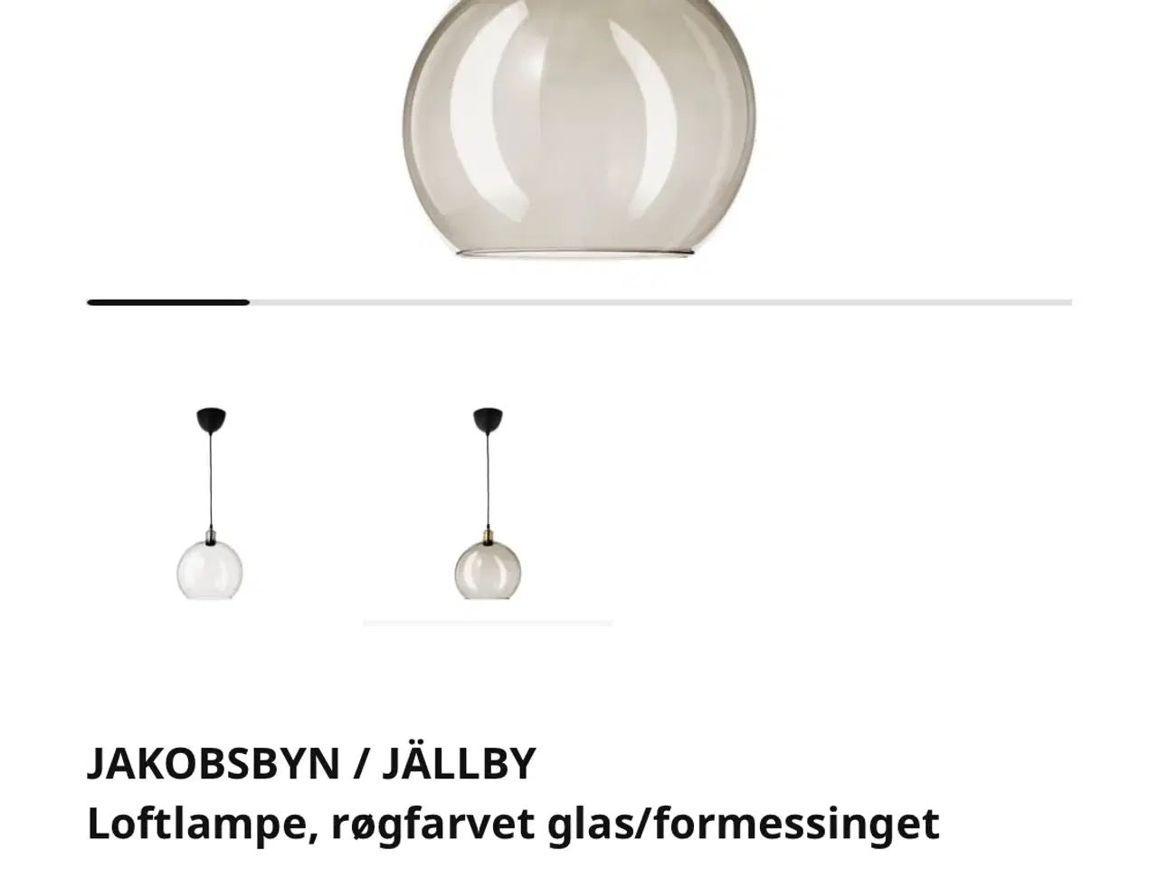 Billede 4 - Ikea Jakobsbyn/Jällby loftslamper