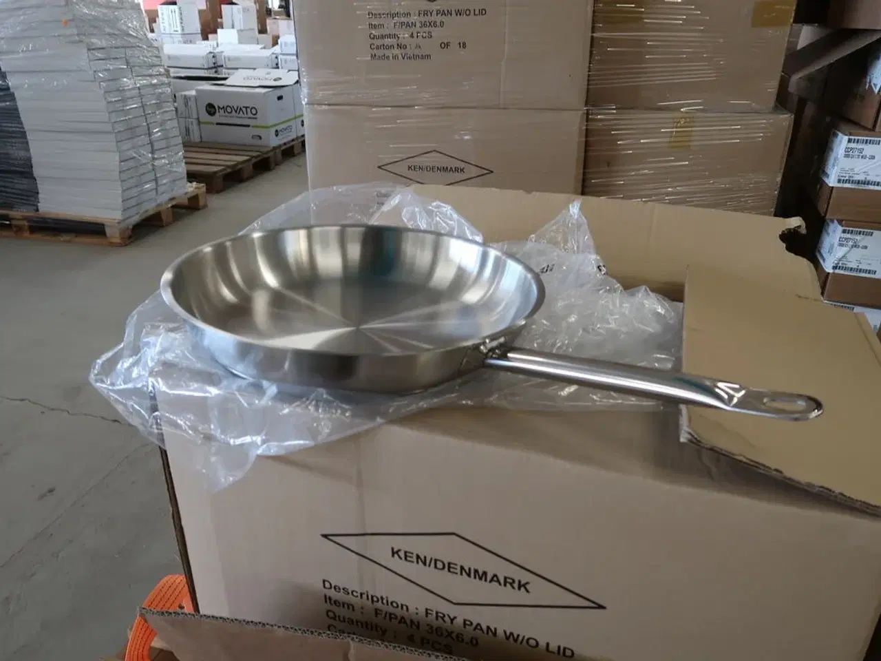 Billede 2 - 4stk. Stegepander i stål  HORECA GROUP 201636