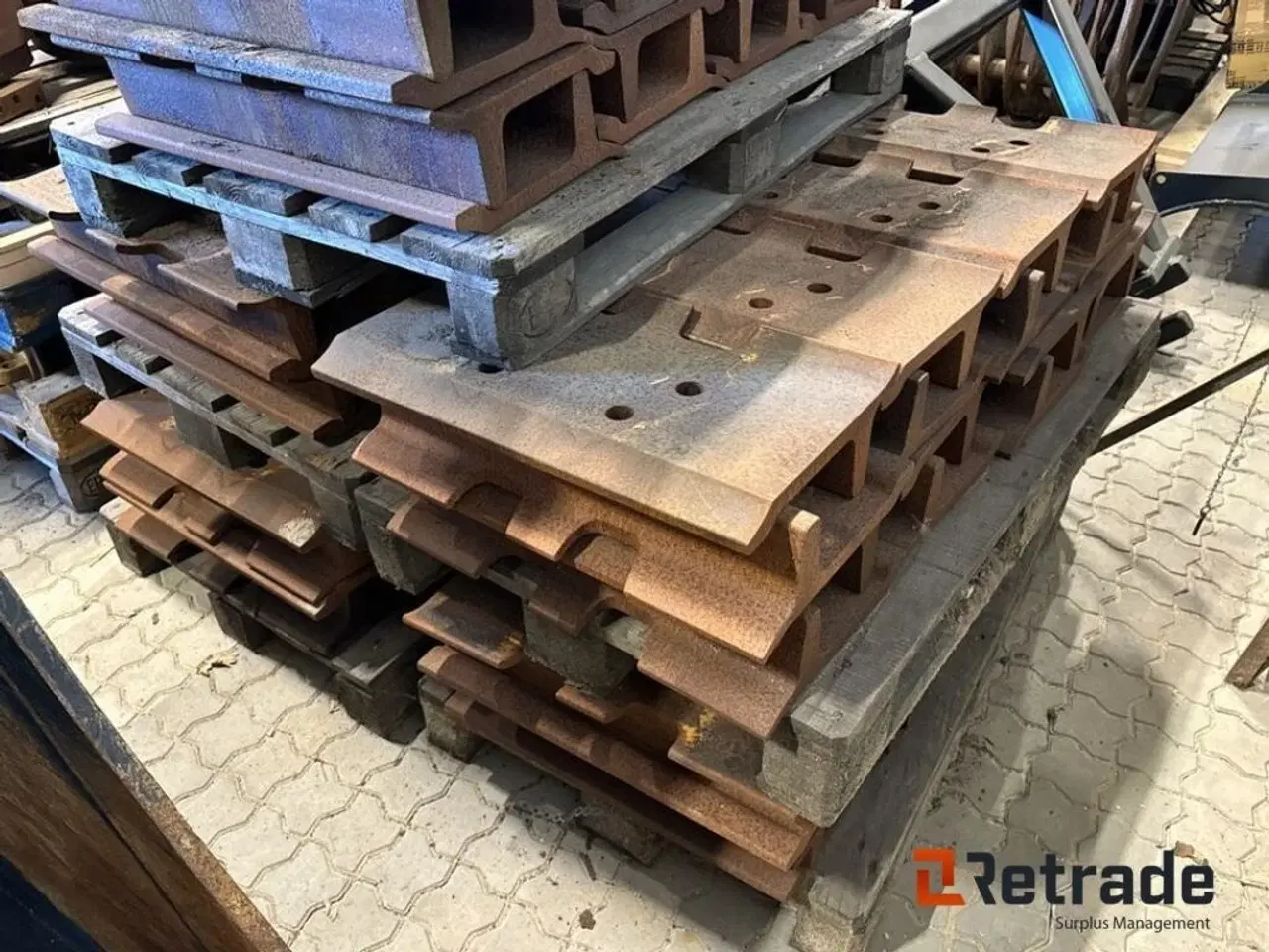 Billede 5 - Komatsu Fuldt sæt 600mm Skoplader til Komatsu Bulldozer