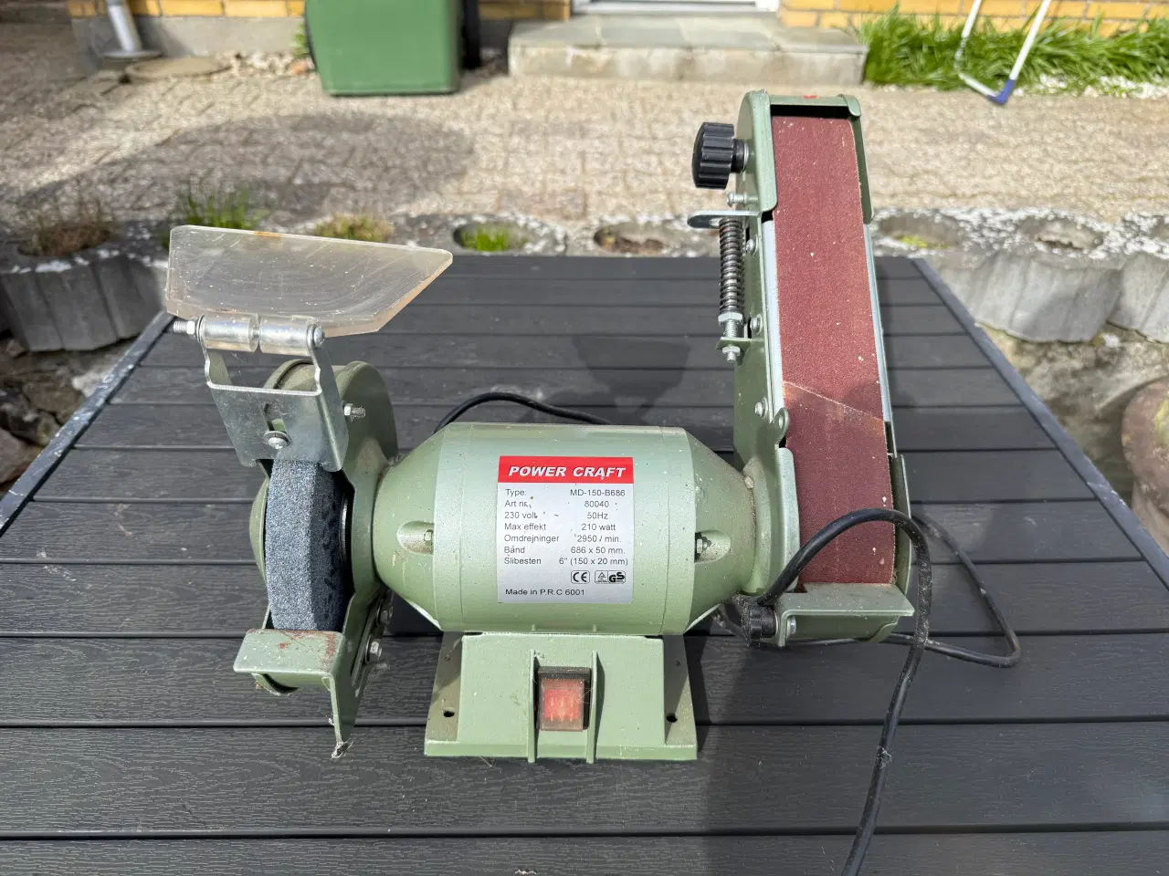 Billede 5 - Borehammer og vinkelsliber i fornuftig stand