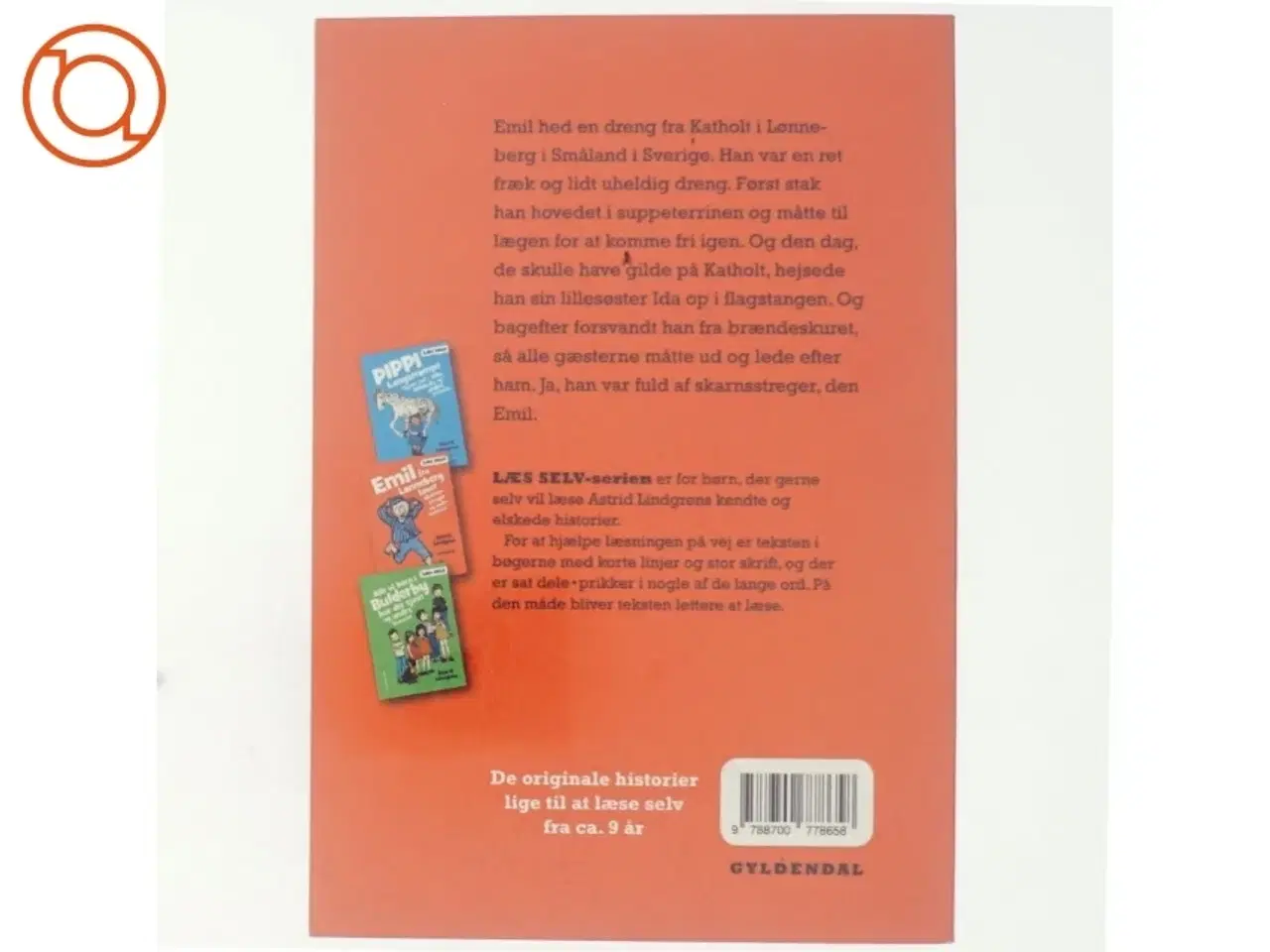 Billede 3 - Emil fra Lønneberg Læs selv (Bog)
