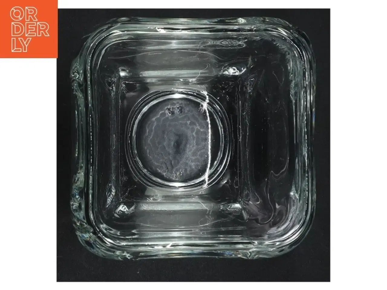 Billede 4 - Glasvase (str. H. 9,5 cm. b. 10 cm)