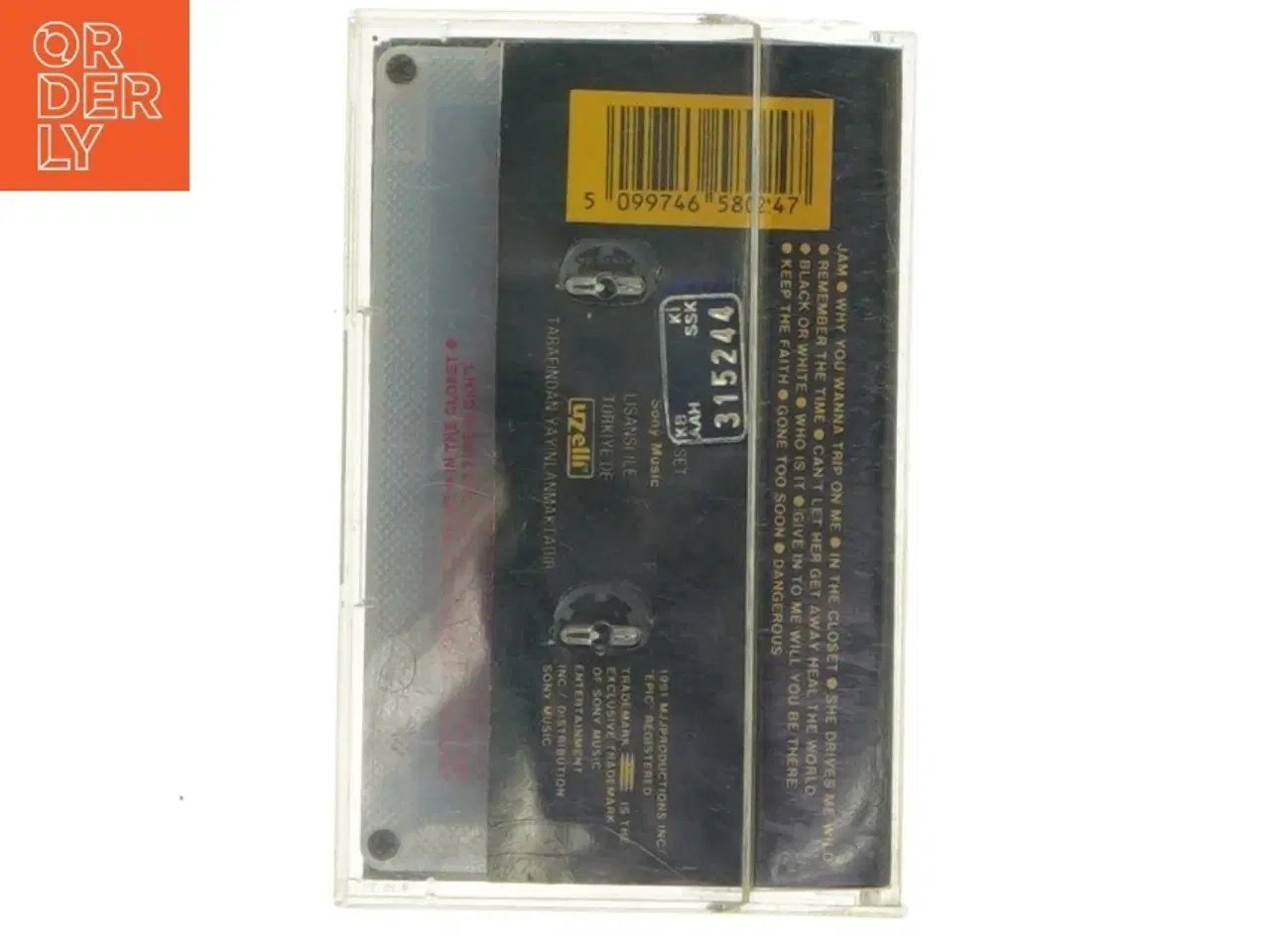 Billede 2 - Musikkassettebånd, Michael Jackson (str. 11x7 cm)