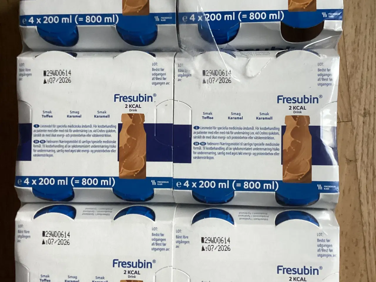 Billede 1 - Ernærings drik 2 kcal og fibre med toffee smag