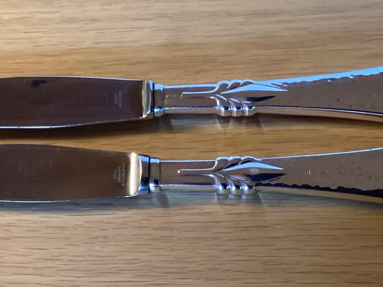 Billede 3 - Sølvplet Knive til bestikket “Freja”, pris pr