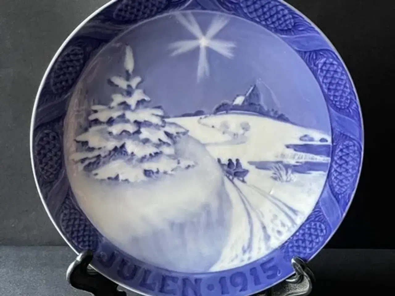 Billede 1 - Kongelig juleplatte, 1915