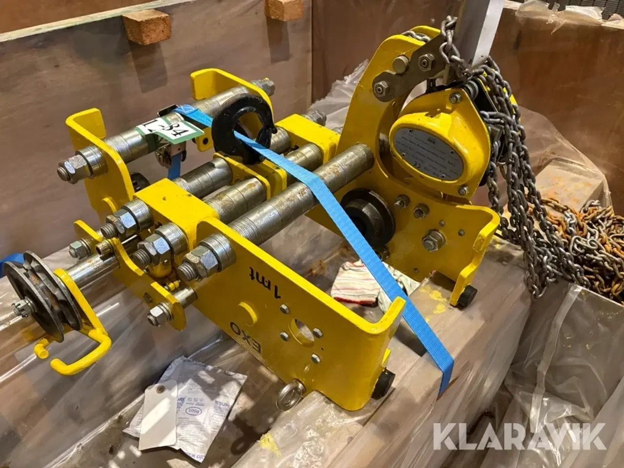 Billede 7 - Løbekat med talje Exo 1 tons - med side og endeforskydning