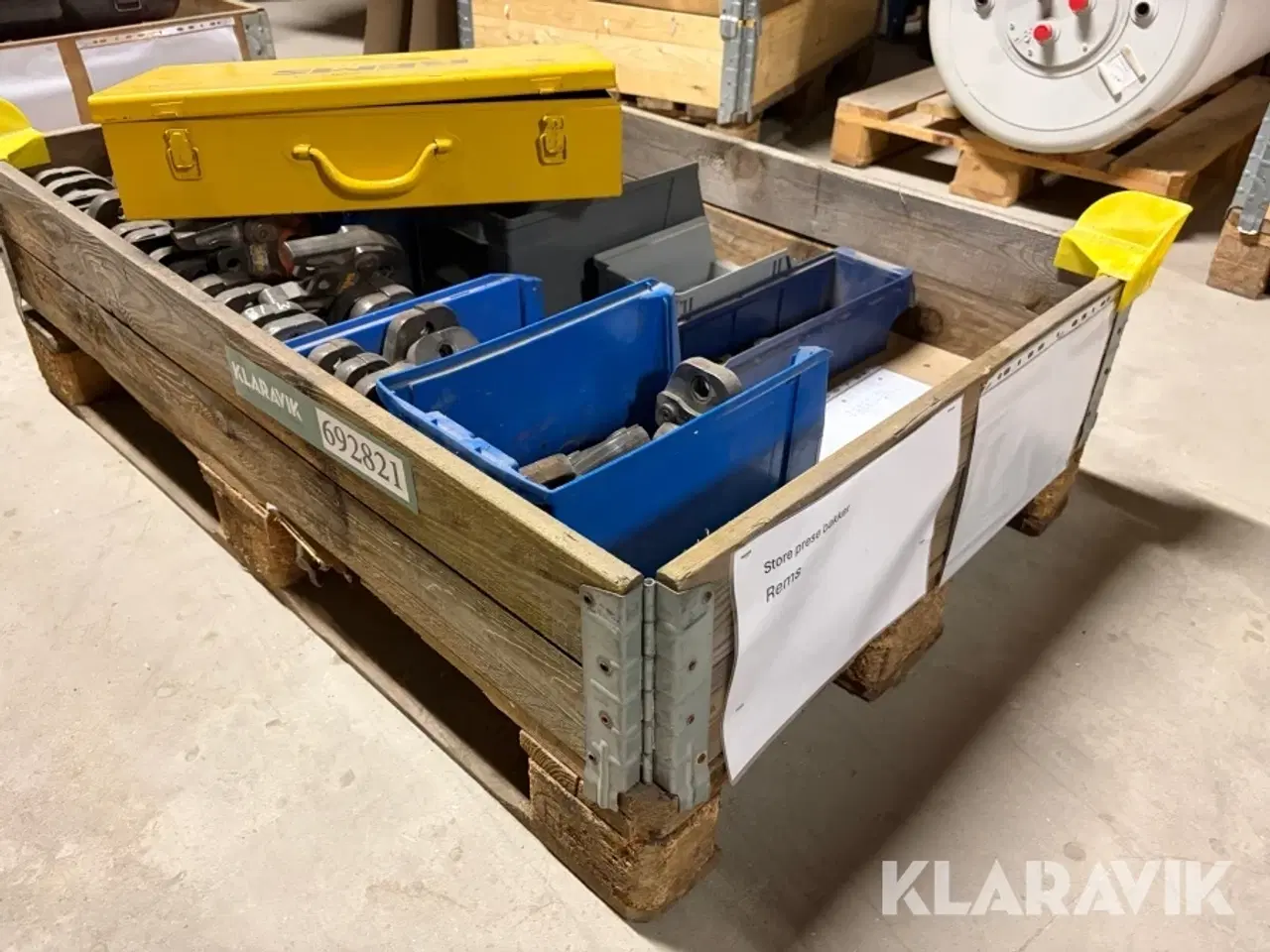 Billede 1 - Presmaskine Veiga Pressgun 5 - med presklemmer