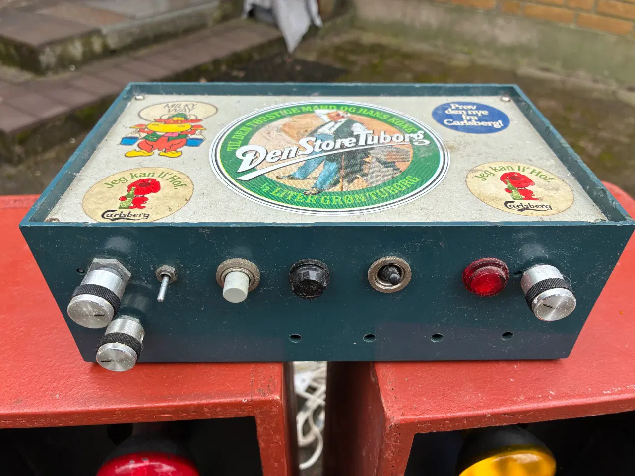 Billede 3 - Lysshow - kontrolboks, 2 lyskasser inkl. ledninger